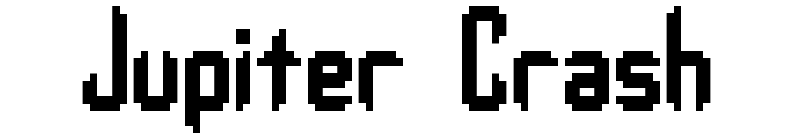 Jupiter Crash Font