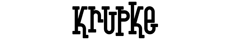 Krupke Font