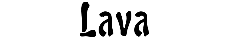 Lava Font