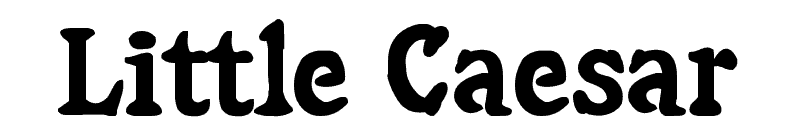 Little Caesar Font