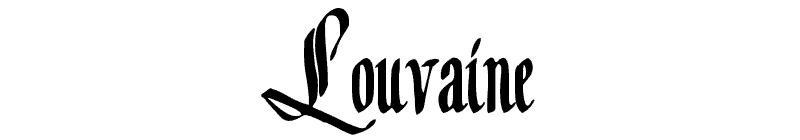 Louvaine Font