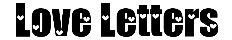 Love Letters Font