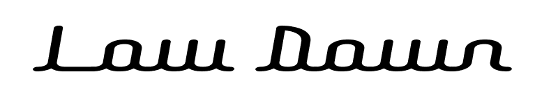 Low Down Font