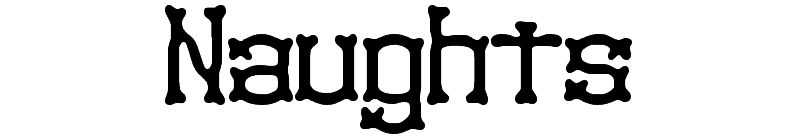 Naughts Font