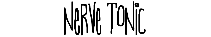 Nerve Tonic Font