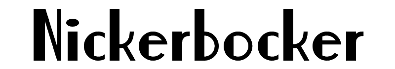 Nickerbocker Font