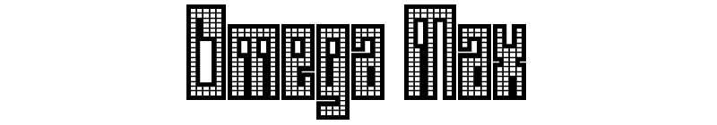 Omega Max Font