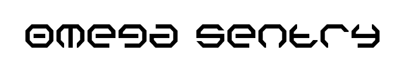 Omega Sentry Font