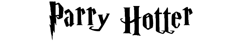 Parry Hotter Font