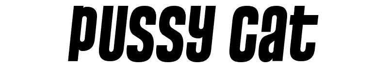 Pussy Cat Font