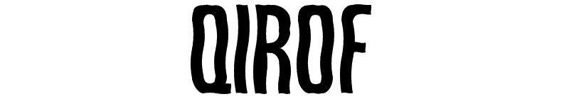 Qirof Font