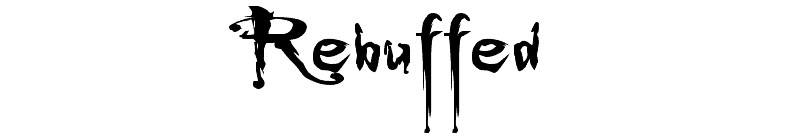 Rebuffed Font