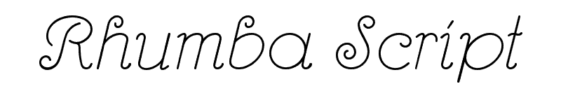 Rhumba Script Font