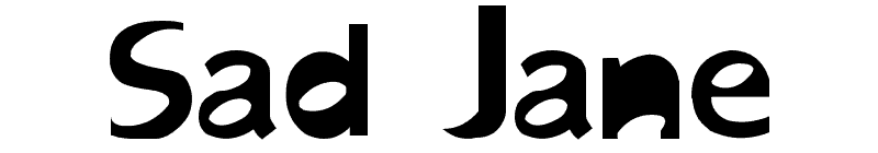 Sad Jane Font