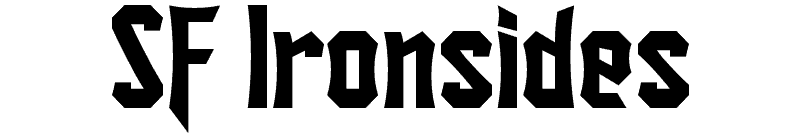 SF Ironsides Font