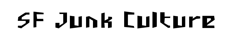 SF Junk Culture Font