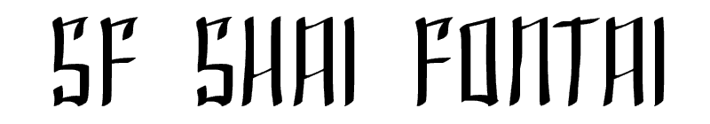 SF Shai Fontai Font