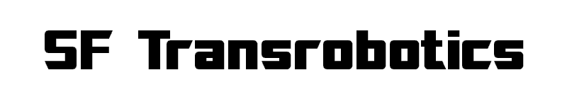 SF Transrobotics Font