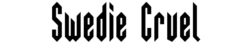 Swedie Cruel Font