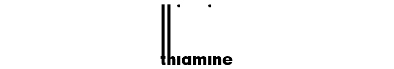 Thiamine Font