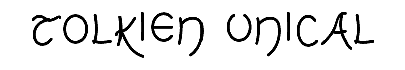 Tolkien Unical Font