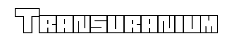 Transuranium Font