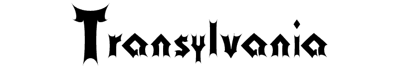 Transylvania Font