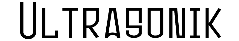 Ultrasonik Font