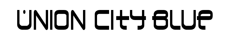 Union City Blue Font