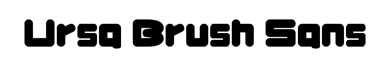 Ursa Brush Sans Font