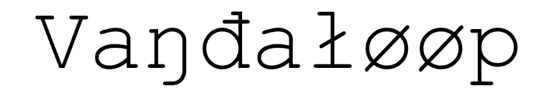 Vandaloop Font