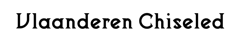 Vlaanderen Chiseled Font