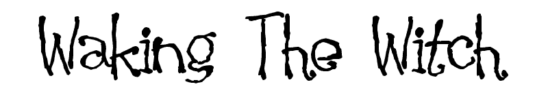 Waking The Witch Font