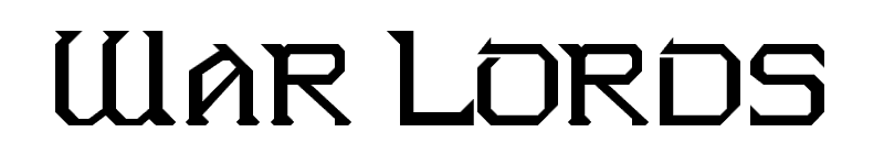 War Lords Font