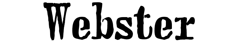 Webster Font