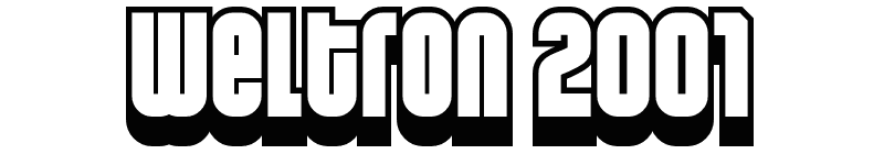 Weltron 2001 Font