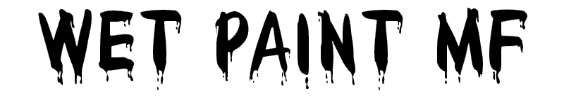 Wet Paint Mf Font