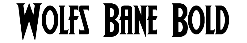 Wolfs Bane Bold Font