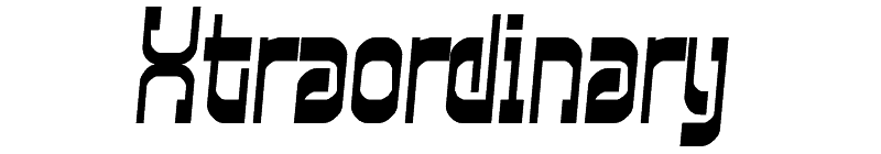 Xtraordinary Font