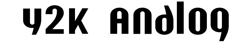 Y2K Analog Font