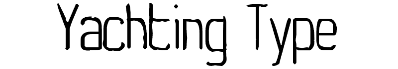 Yachting Type Font