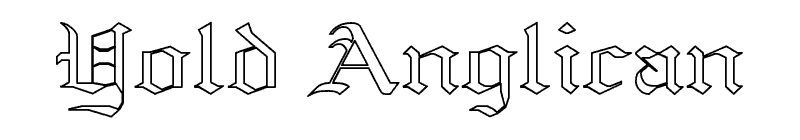 Yold Anglican Font