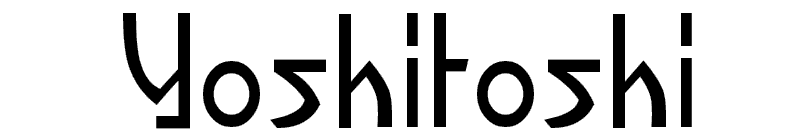 Yoshitoshi Font