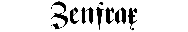 Zenfrax Font