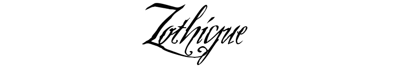 Zothique Font